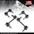 Set of 4 Front & Rear Sway Bar End Links for Toyota Corolla (1992–2002)