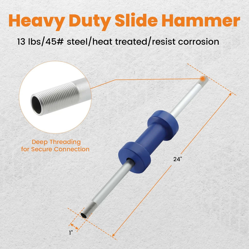 Sliding Hammer Dent Set for Auto Body Repair Tools