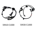 2X ABS Wheel Speed Sensor for Hyundai Sonata (2015–2017)