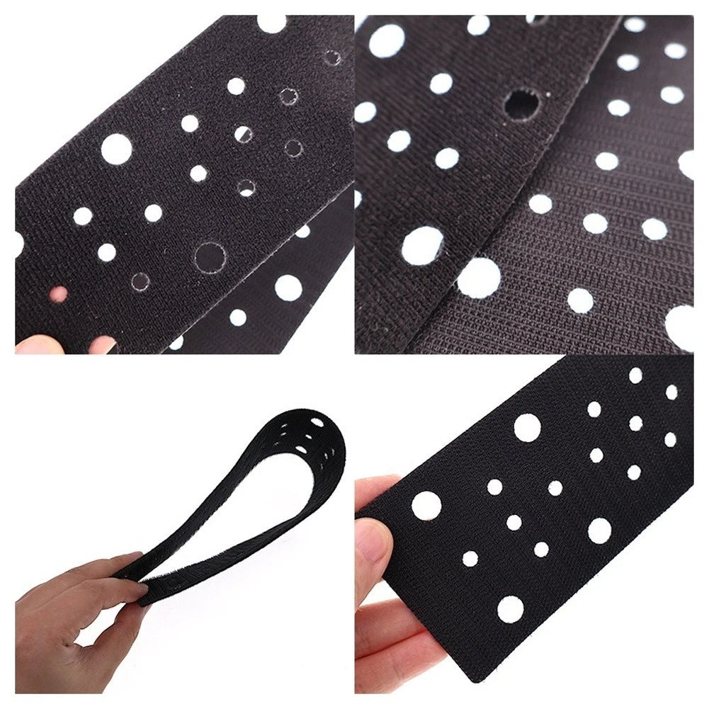 Polishing Pad 70 x 400 mm for Universal Use (Nylon, 53 Hole Fastener)
