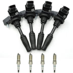 Set of 4 Ignition Coils & Iridium Spark Plugs for Chevy Camaro Malibu (2013–2021) UF680