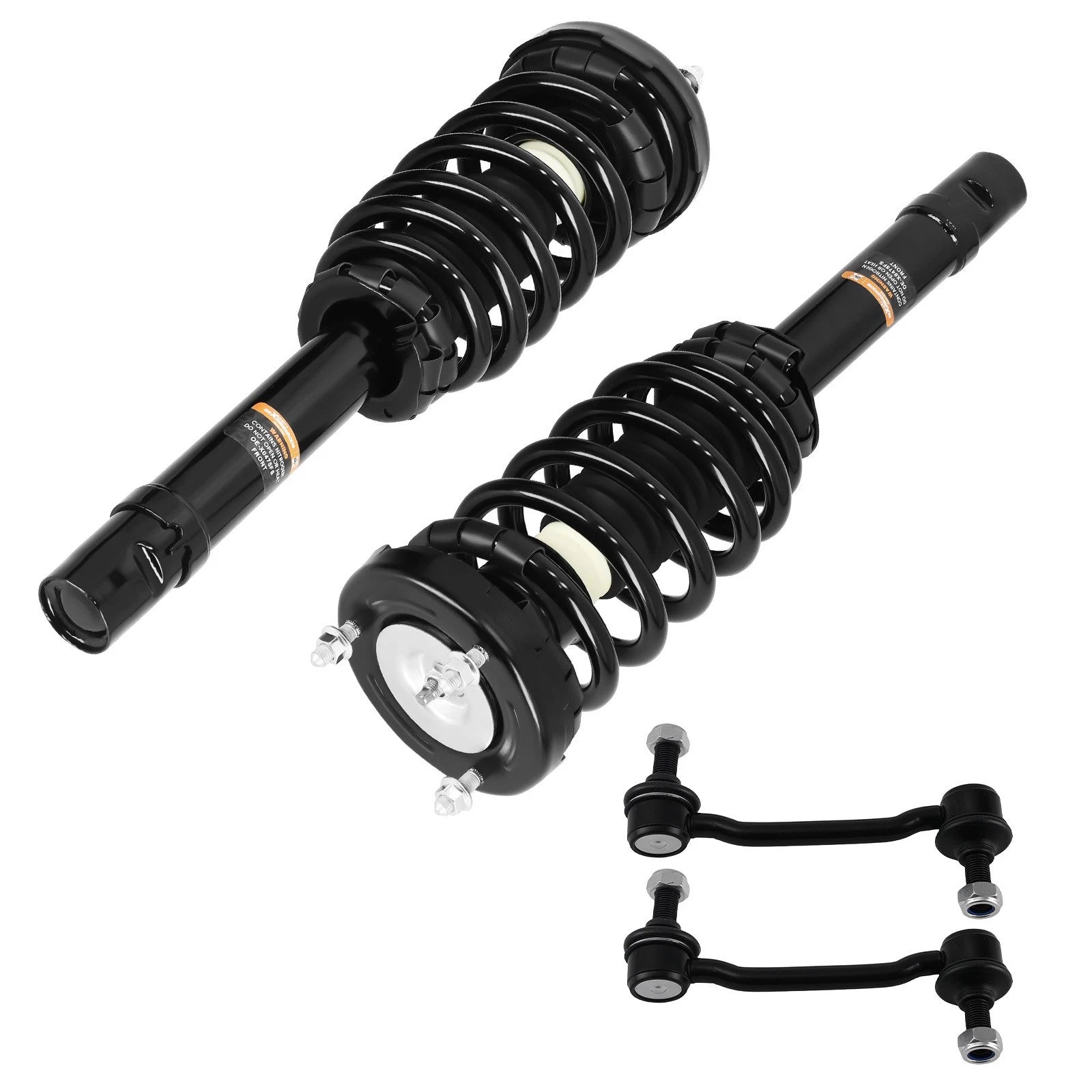 Pair Front Strut w/ Sway Bar End Links for Hyundai Sonata Azera (2006–2011)