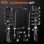 2 Complete Struts + 2 Shocks + 4 Sway Bars for Nissan Maxima (2009-2014)