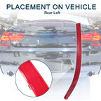 Rear Left Bumper Reflector No. 2518200174 for Mercedes-Benz R350 (2011–2012)