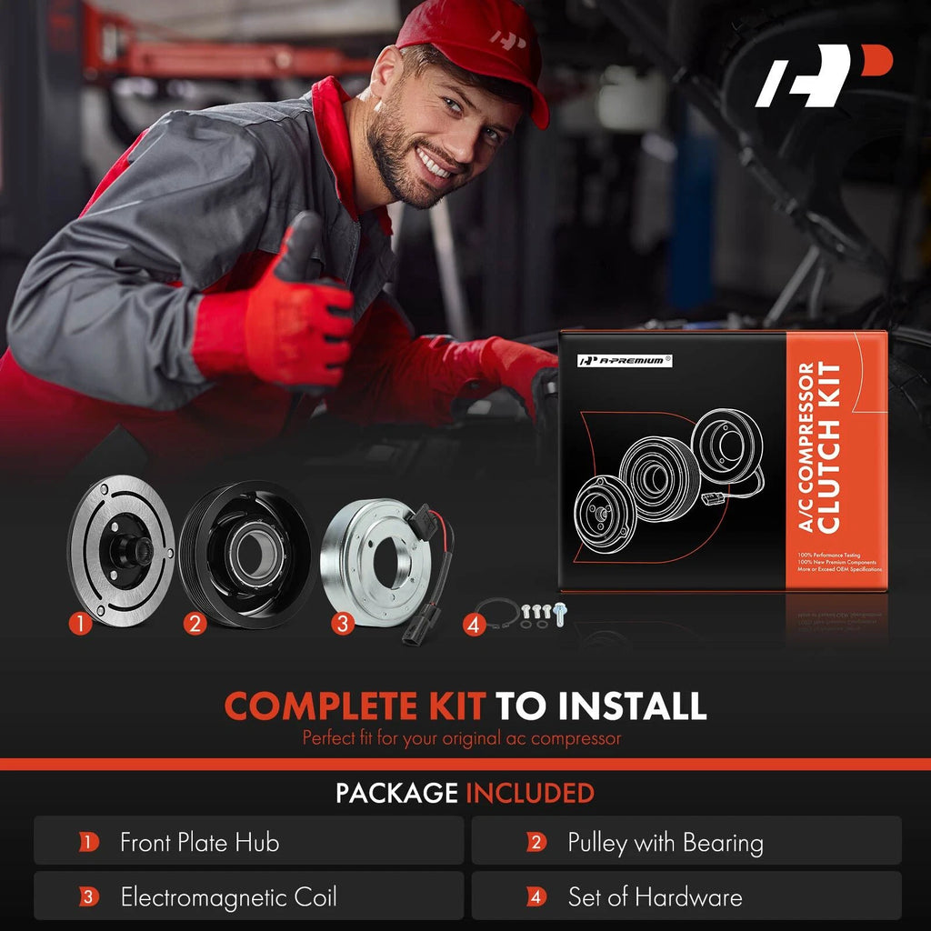 A/C Compressor Clutch Kit for Nissan Maxima Pathfinder Quest