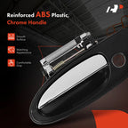 Chrome Exterior Door Handle with Keyhole for Nissan Maxima