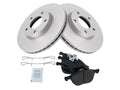 Front Brake Pad and Rotor Kit for Mazda 3 (2004–2013) TM224QH