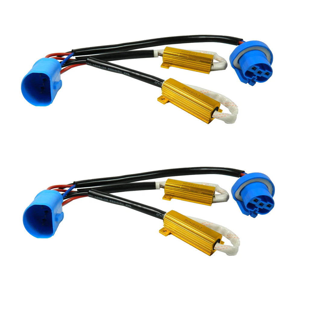 2PCS LED Headlight Load Resistor Decoder for 9004 9007 Canbus (2001-2020)