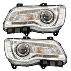 Set of 2 Halogen Headlights for Chrysler 300 (2018–2023)