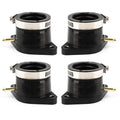 Set of 4 Intake Manifold Carb Clamps for Yamaha XJ650 (1982–1983) & XJ750 (1981–1983)