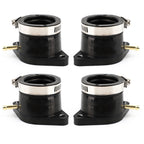 Set of 4 Intake Manifold Carb Clamps for Yamaha XJ650 (1982–1983) & XJ750 (1981–1983)