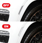 Clear White LED Front Bumper Side Marker Light for Dodge Durango (2021–2026)