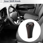 6 Speed Shift Knob for BMW X3 (2004–2020) Plastic Brown Black