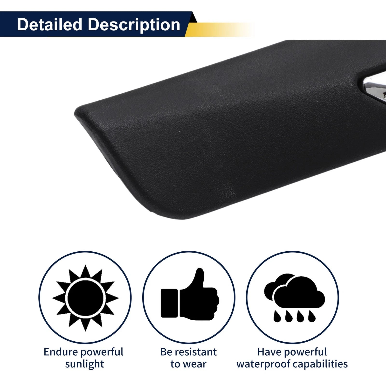 Door Side Lower Trim Front Left No. 808774BA0A for Nissan Rogue (2017–2020)