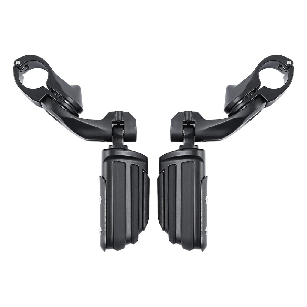 1-1/4" Highway Footpegs for Harley Sportster (Fitment 2004–2023) Matte Black