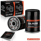 2X Engine Oil Filter for Volkswagen Jetta (1980–2005, 2011–2015)