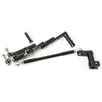 Rearset Footpegs for T595 509 955i 1050 Speed Triple (2006-2012) Black