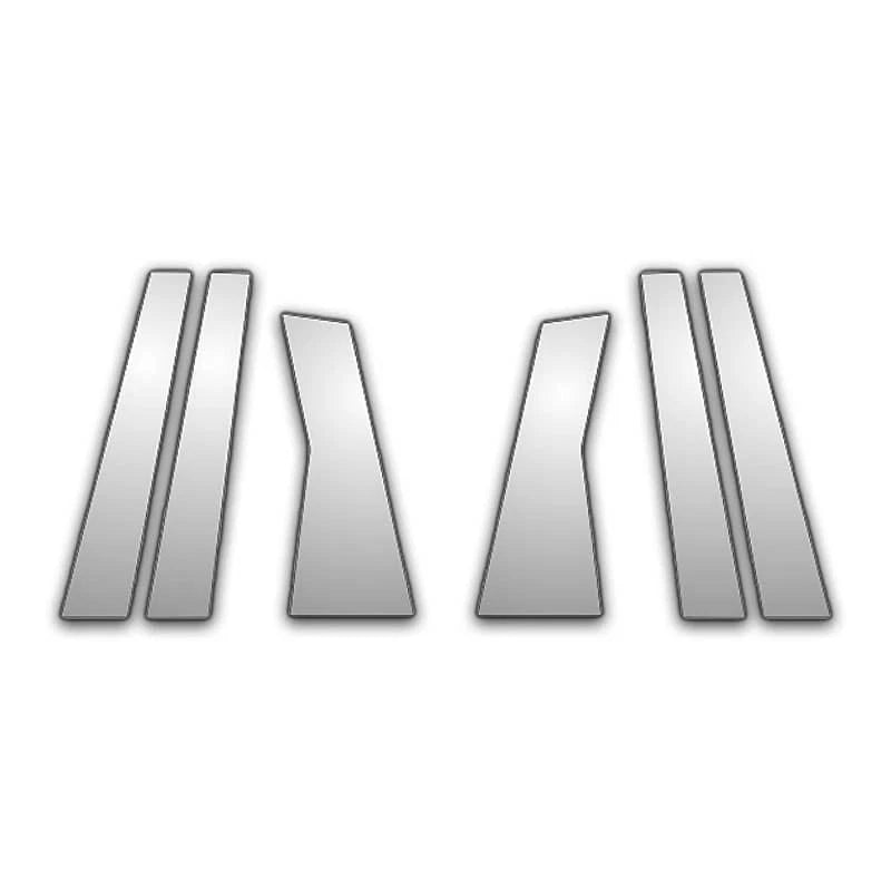 6Pc Chrome Pillar Post Covers for 07-13 Acura Mdx - Upgrade Your Auto P0958