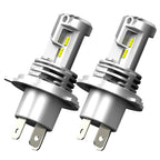Set of 2 H4 9003 LED Headlight Bulbs for High Low Beam (24000LM, 6500K)
