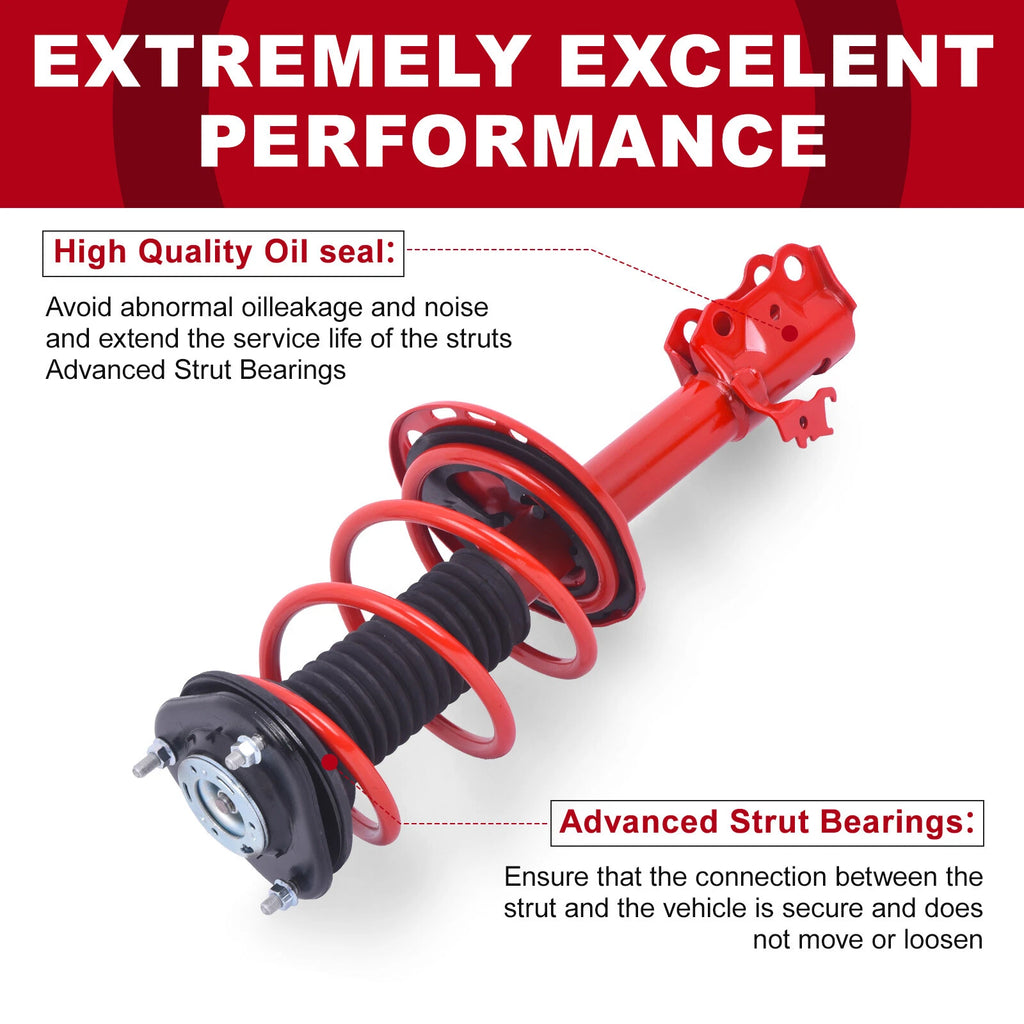 Front Complete Strut Shocks Springs for Toyota RAV4 (2006-2012)