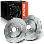 Rear Drilled Brake Rotors for Chevy Camaro (2010–2015)