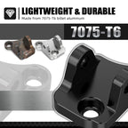 CNC Footpeg Lowering Mount Bracket Kit for Yamaha YZ125 YZ250 (2017–2023)