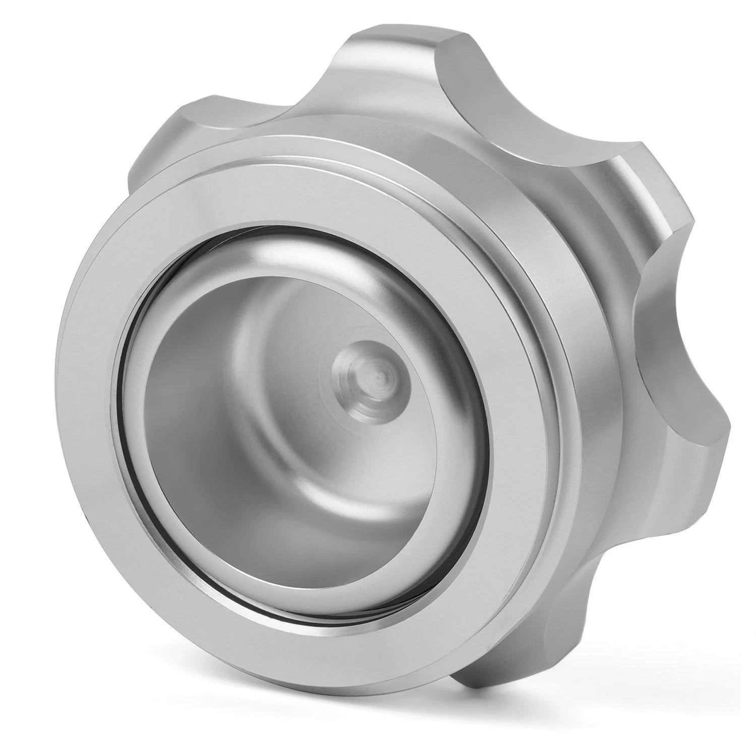 Silver Fill Plug Cap & Aluminum Bung Kit for Universal (1-3/8" Opening)