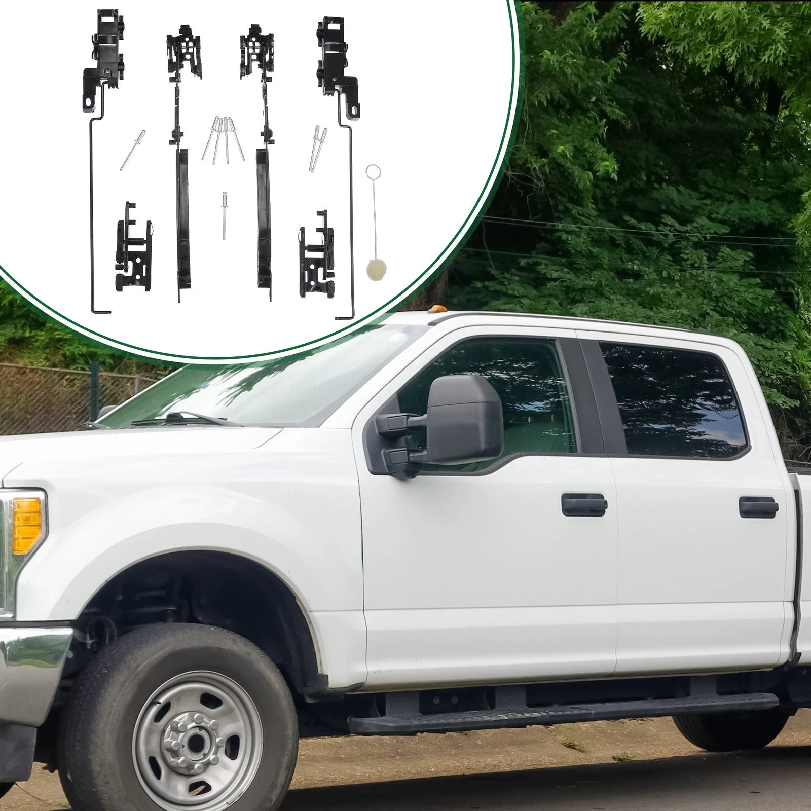 Set of 1 Sunroof Repair Tools for Ford F-150 (2000–2014) Metal Black
