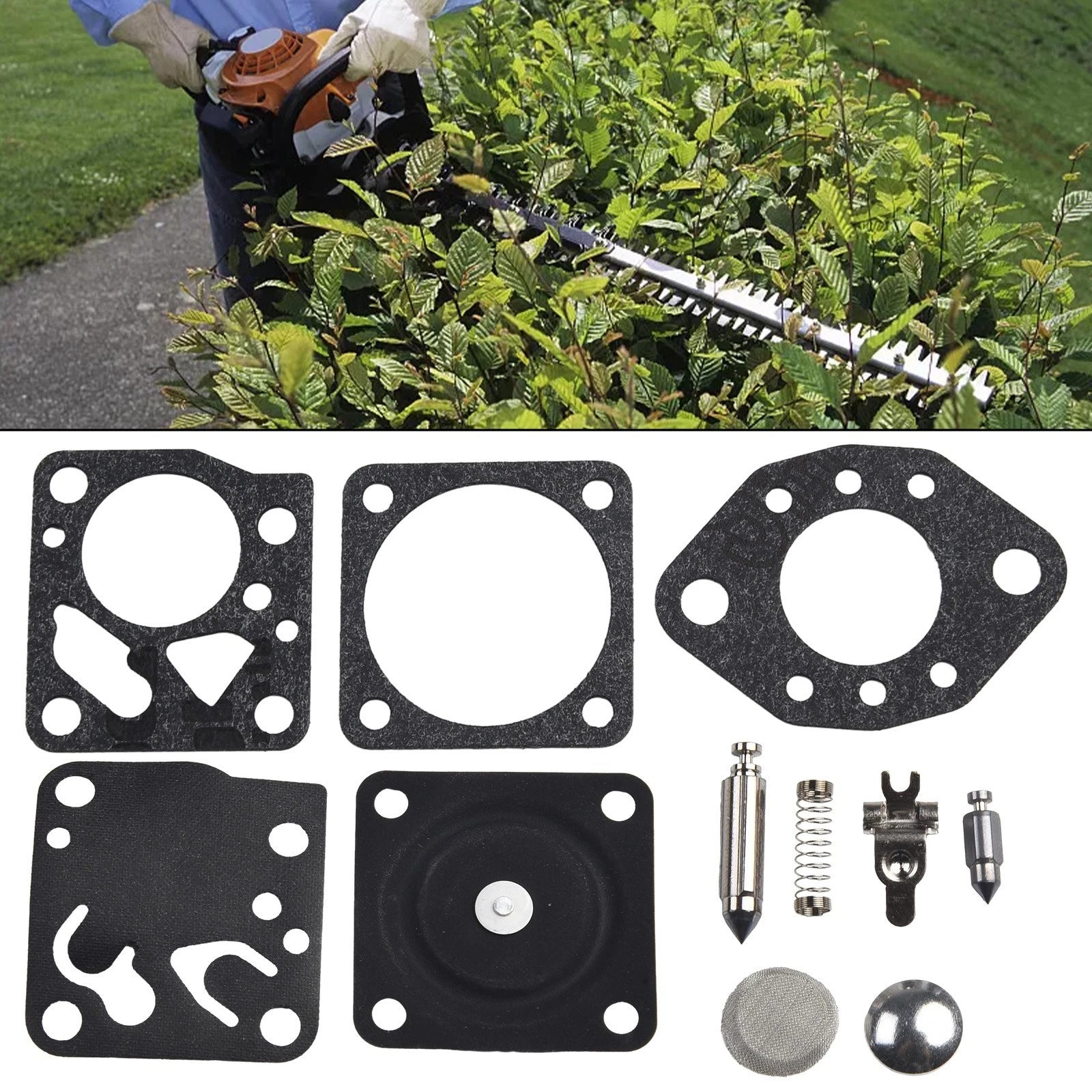 Carburetor Gasket Set for Lawn Mower (Carb Part Numbers Included)