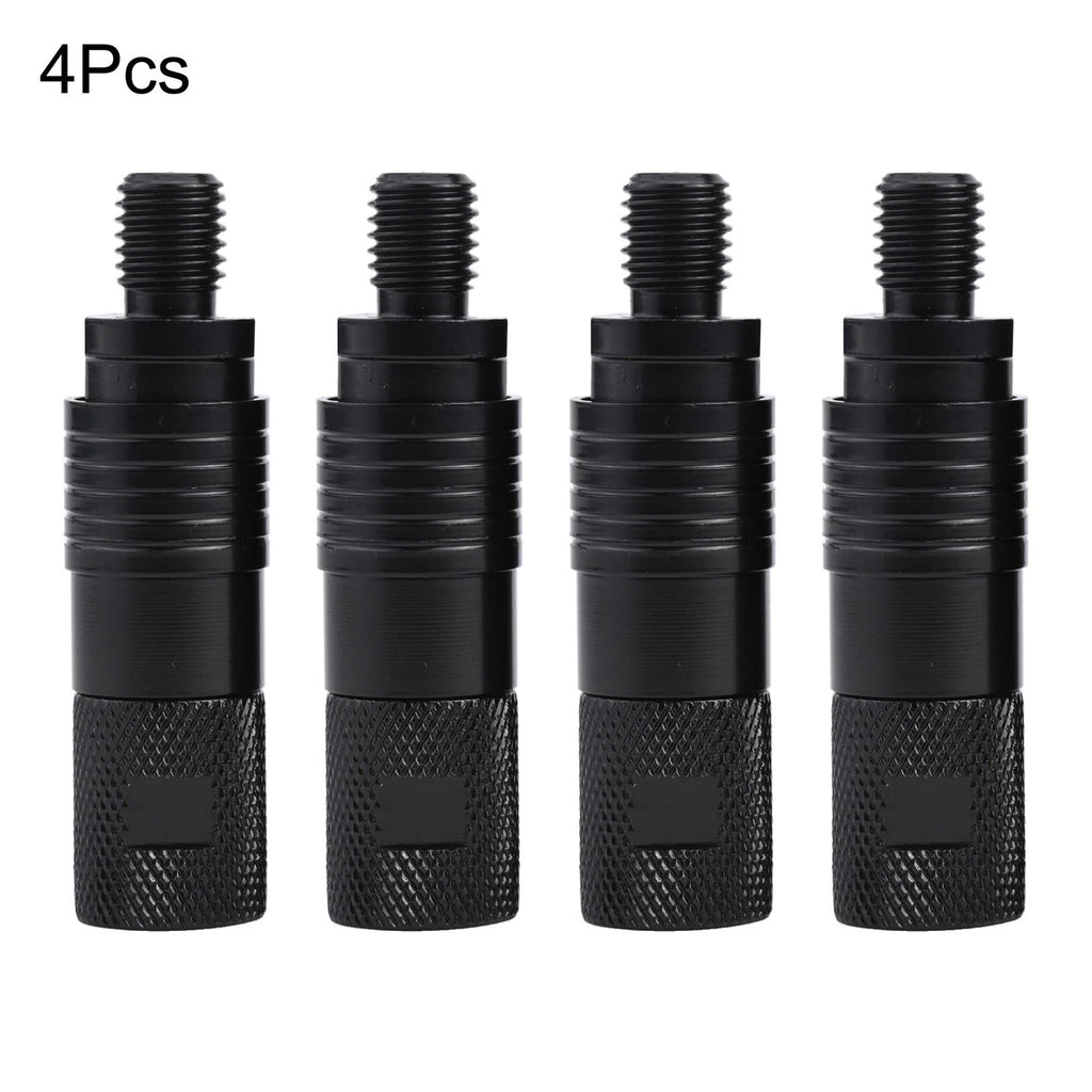 Set of 4 Bite Alarm Connectors for Universal Use (Magnetic, Black)