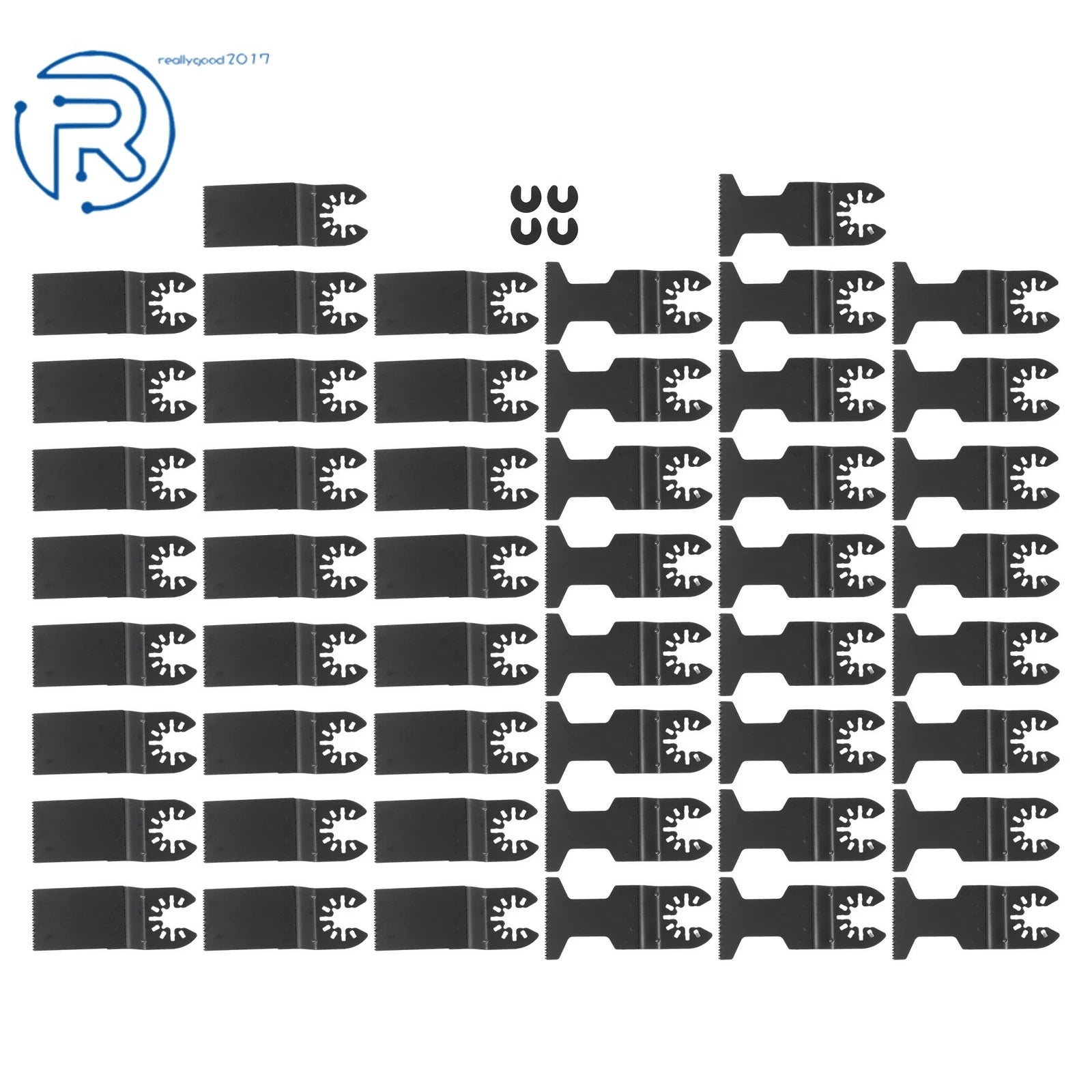 50Pack Universal Multi Tool Blades for Oscillating Tools (Universal)