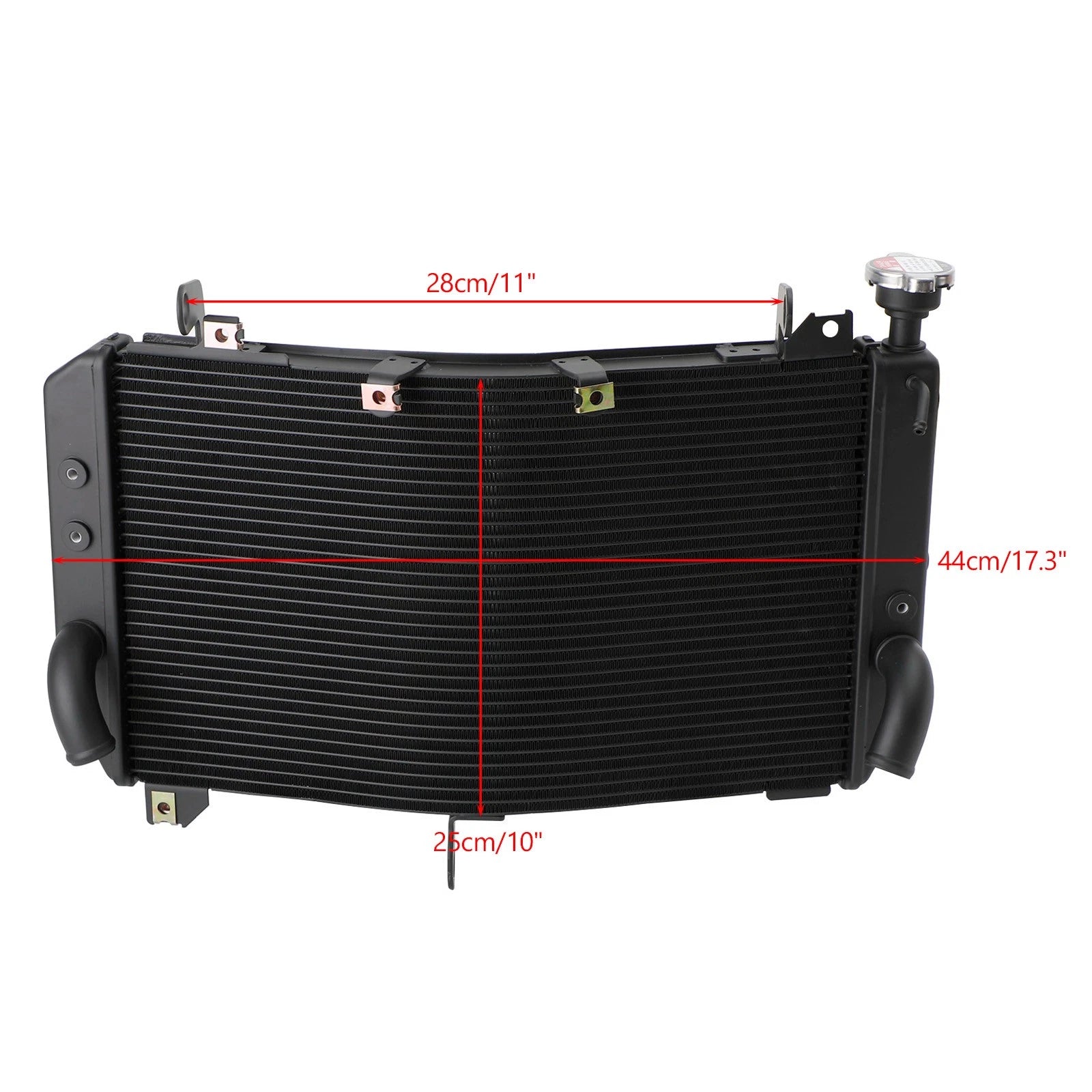 Aluminium Engine Radiator for Yamaha YZF R1 R1M R1S (2015–2023)