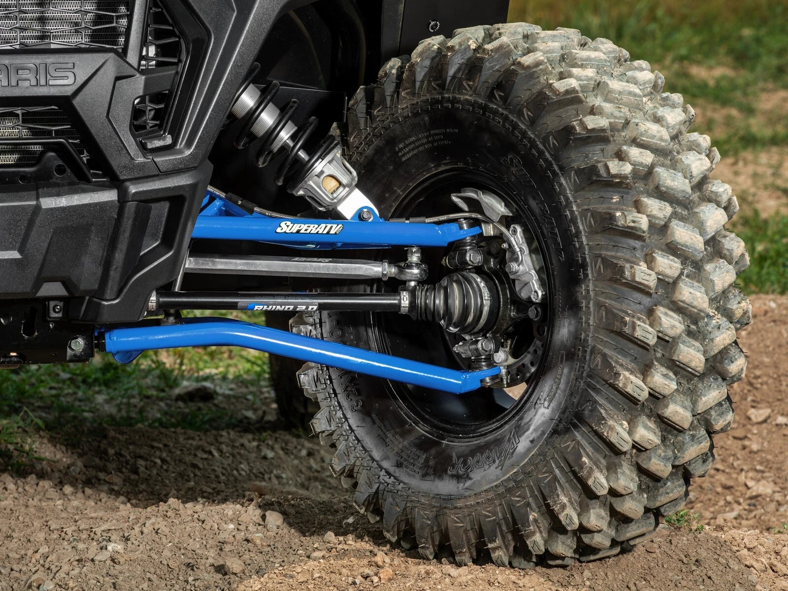 High Clearance Forward Offset A Arms for Polaris RZR XP 1000 (2014–2020) - Blue