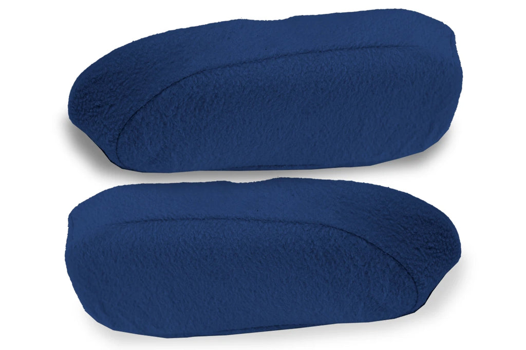 Fleece Seat Armrest Cover Protector for Chevrolet Astro (1985–1994) Blue