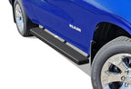 Set of 2 Running Boards for Dodge Ram 1500 Crew Cab (2019–2026) Matte Black