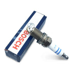 Set of 4 Double Platinum Spark Plugs for Audi A4 Q A6, BMW E60 E63 E64 E65 E53