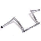 12" Rise Chrome Mini Ape Handlebar for Harley Dyna Softail Touring