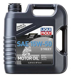Set of 4 LIQUI MOLY 4L Motorbike 4T SAE 15W50 Oil