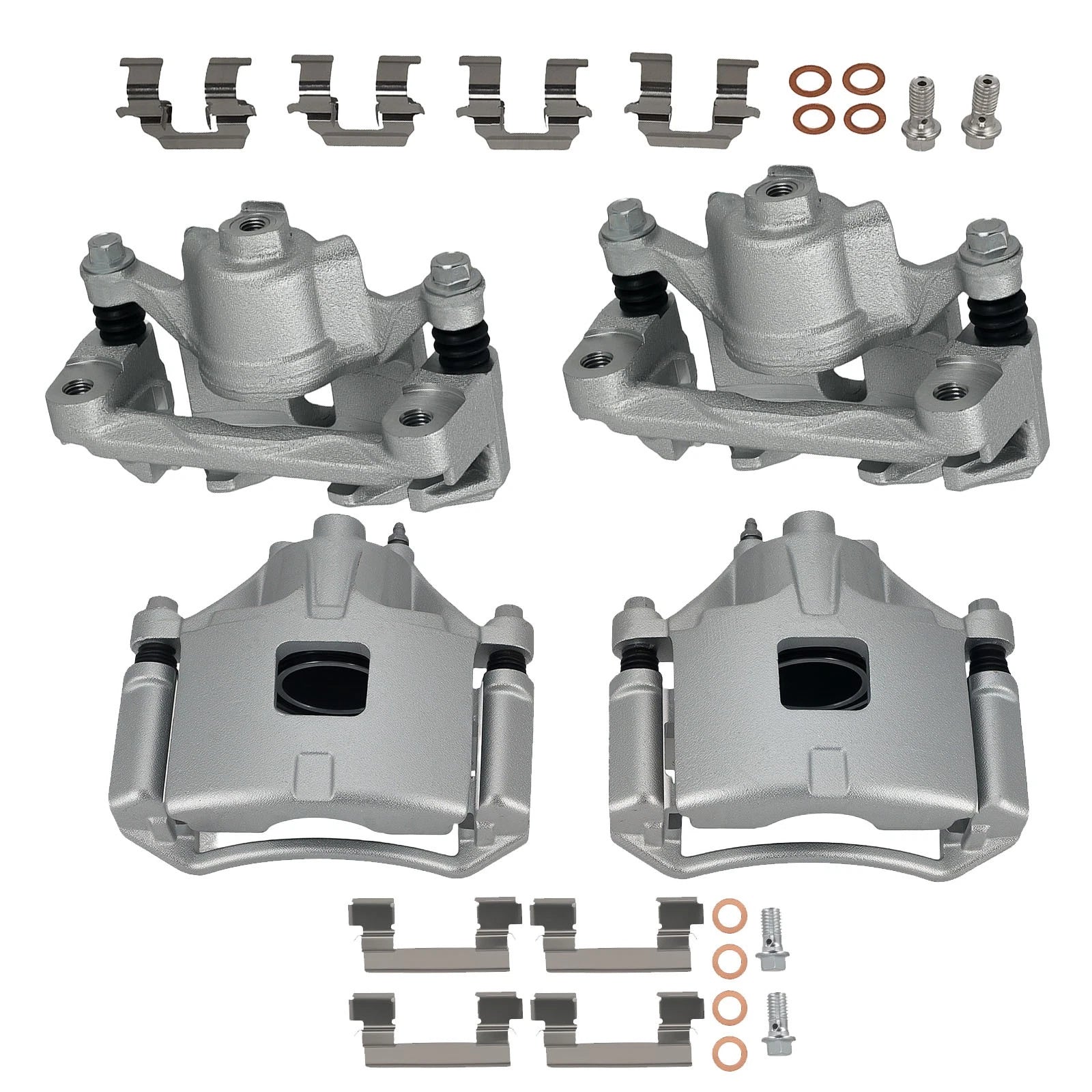 Front & Rear Disc Brake Caliper Kit for Buick Regal Grand Prix (1997–2004) 18-B4644
