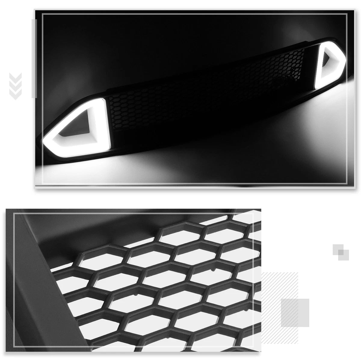 3D Polished Metal Decal Emblem for GMC Chevrolet