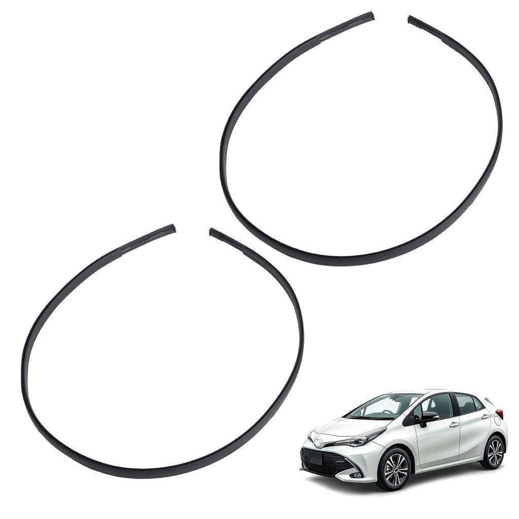 2X Roof Molding Trim for Toyota Prius C (2012–2019)