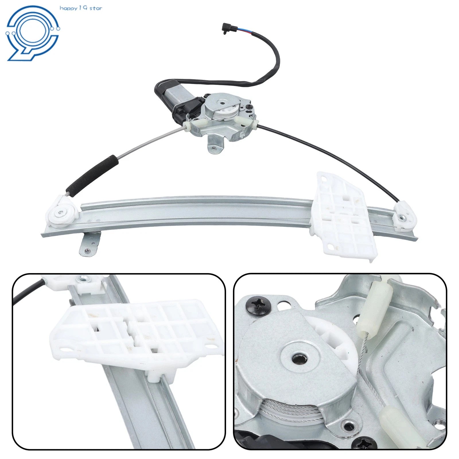 Rear Right Window Regulator with Motor for Mitsubishi Mirage (1997–2001)
