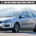 Set of 2 Manual Transmission Pedal Covers for Ford Focus 