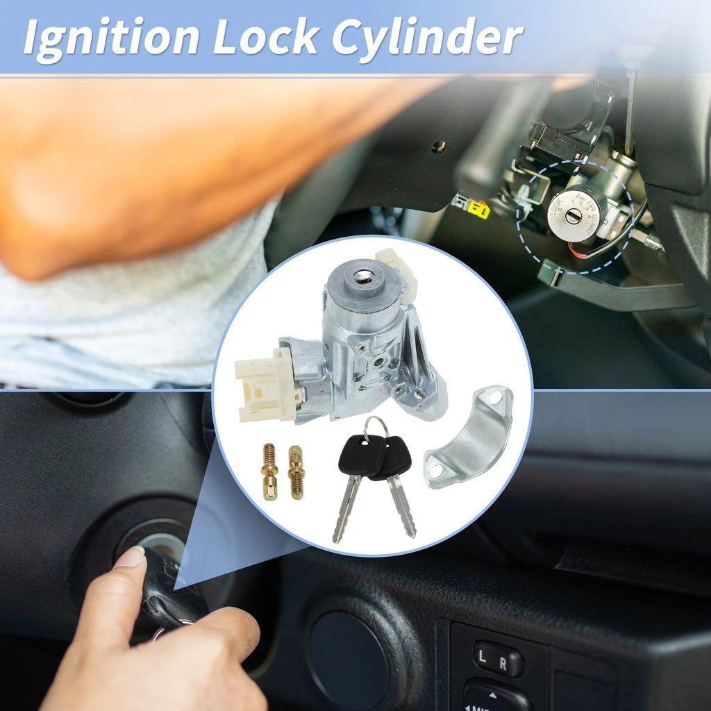 Ignition Lock Cylinder with 2 Keys for Toyota Tacoma (2005–2015) No.450202216
