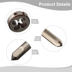 1/4-32 UNEF Tap and Die Set for Right Hand Threading