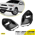 Black Chrome Fog Light Bezel Cover for Mitsubishi Outlander Sport (2013–2015)