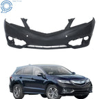 Primed Front Bumper Cover for Acura RDX (2016-2018) with Parking Sensor Hole