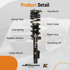 Rear Struts Coil Spring Assembly for Chevrolet Malibu (1998-2005)