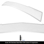 Stainless Chrome Mesh Grille Insert for Chevy Camaro LT (2016-2018)
