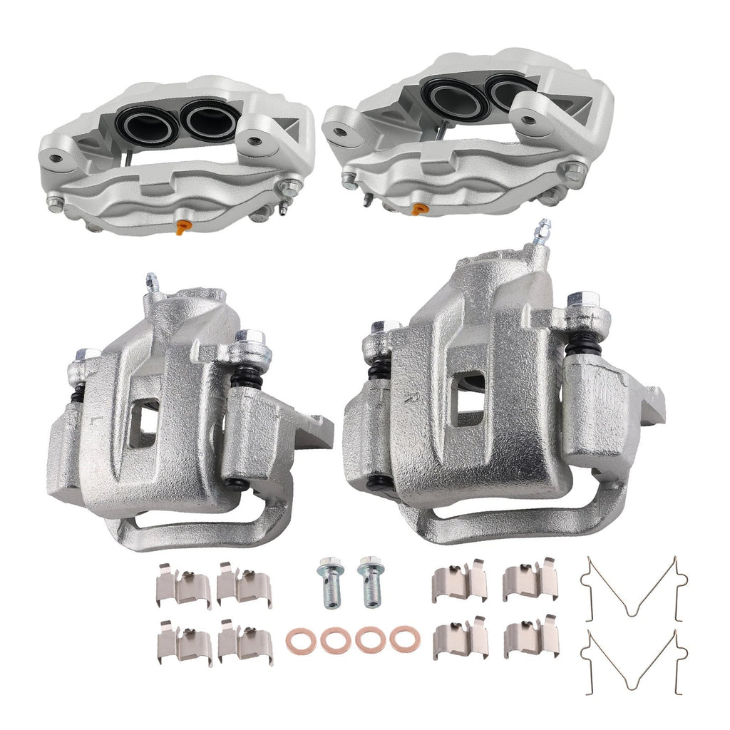 Set of 4 Brake Calipers for Toyota Sequoia (2008–2016) Tundra (2007–2016)